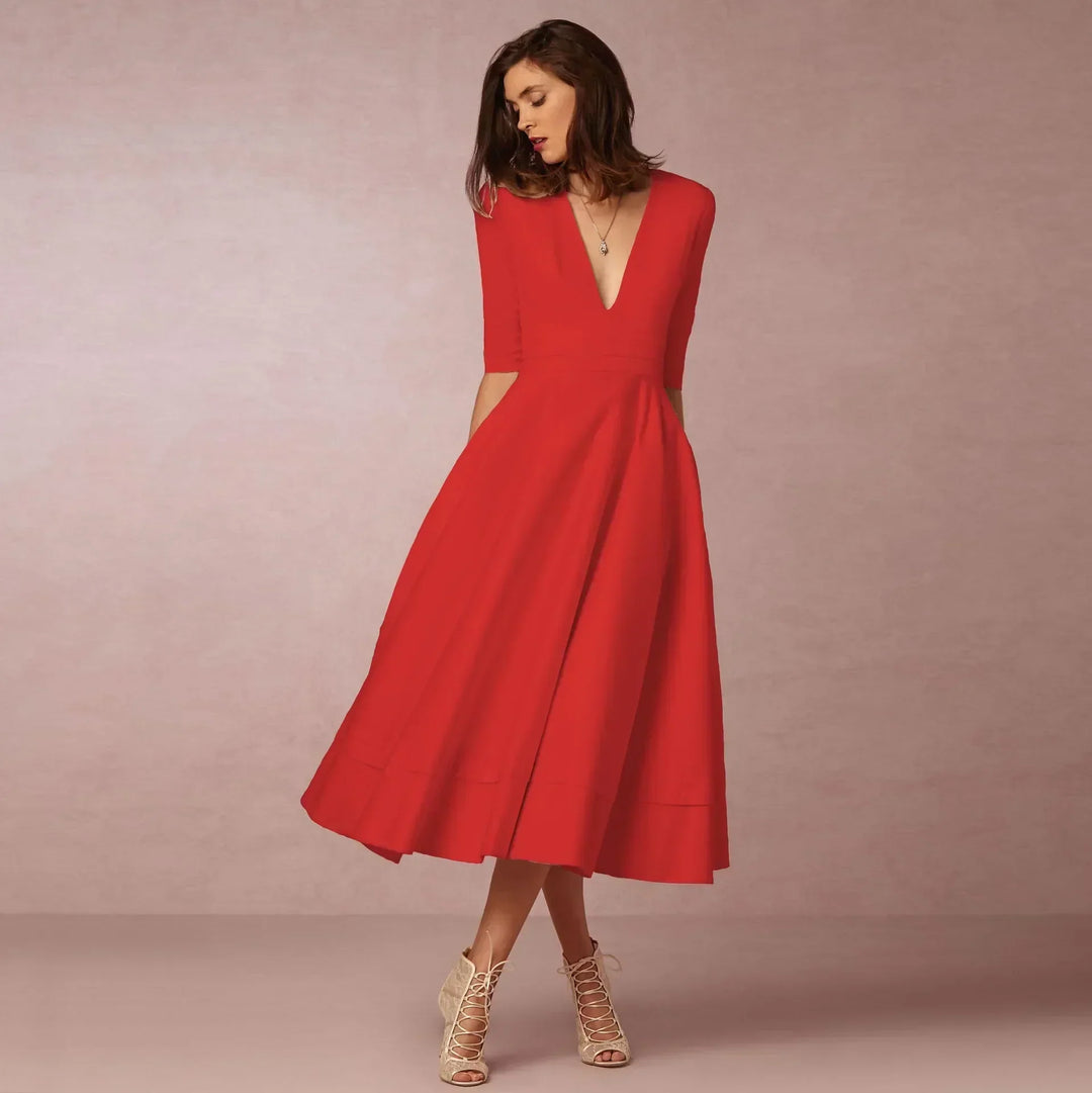 Sienna | Women's Elegant A-Line Evening Dress