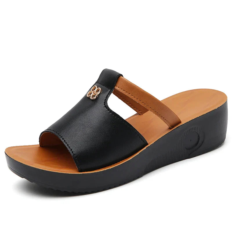 Sloane | Women's Casual Dual-Strap Platform Sandals