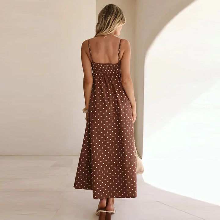 Claire | Women’s Summer Spaghetti Strap Muslin Dress