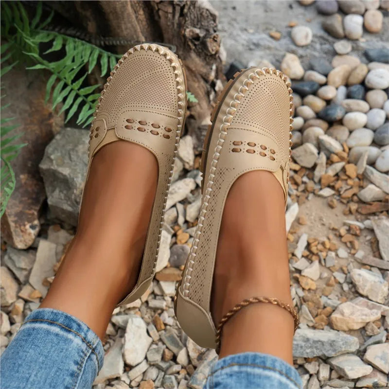 Brielle | Women’s Elegant Round Toe Flat Loafers