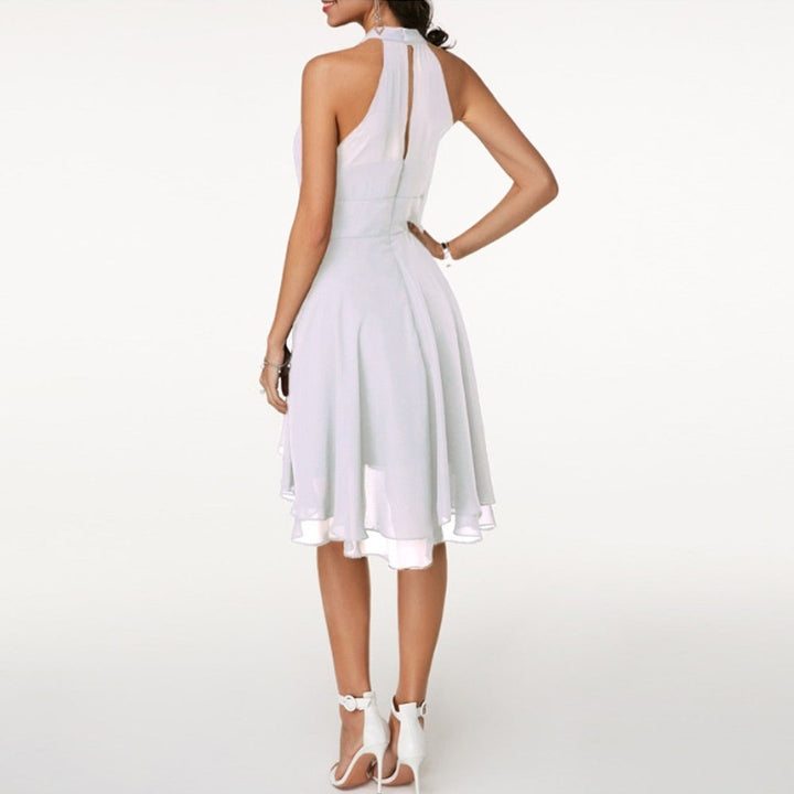 Ruby | Women’s Summer Halter Neck Midi Dress