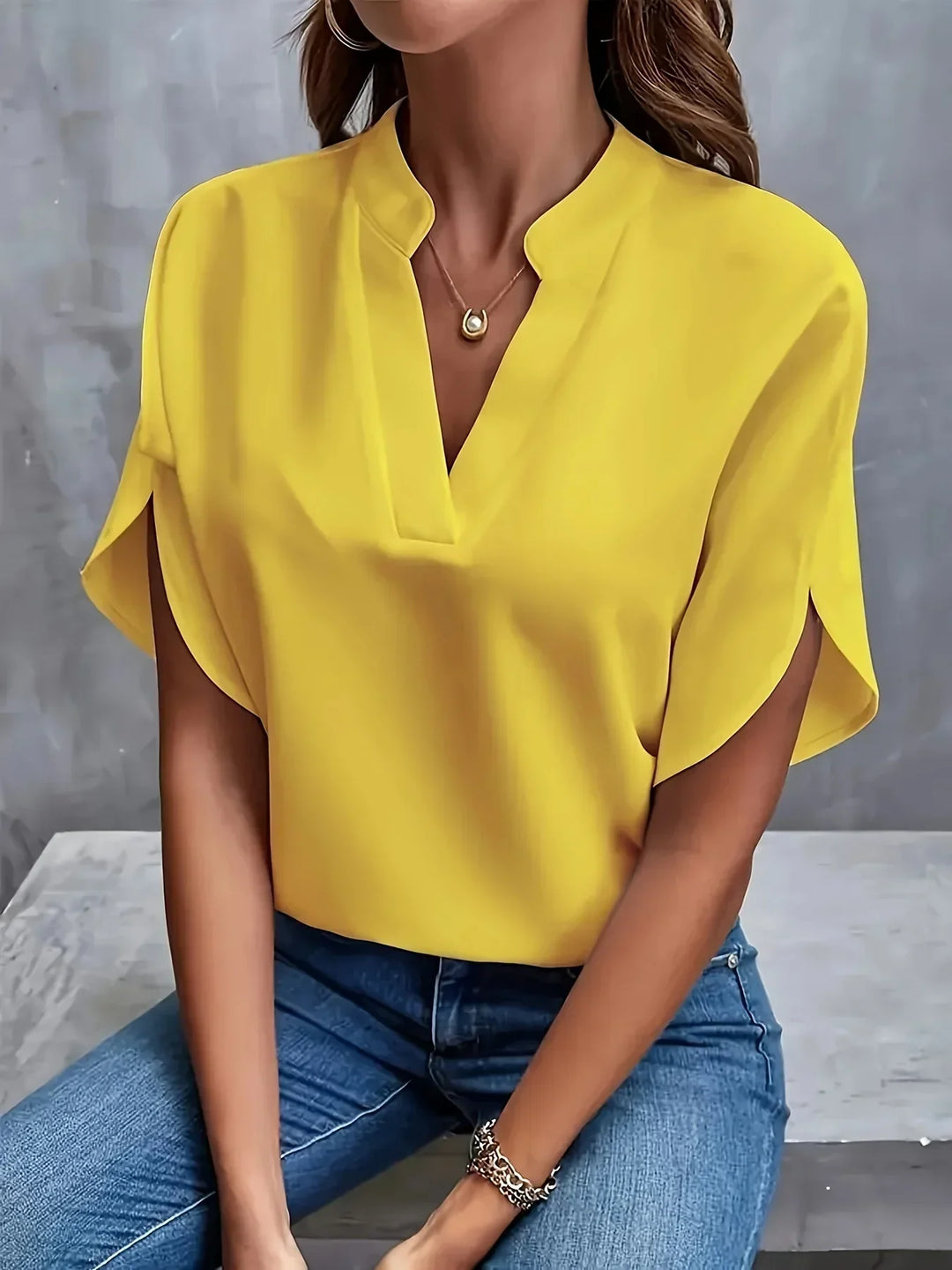 Palmer | Women's Casual Notch Neck Blouse