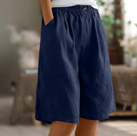 Ansley | Women’s Summer Comfort Midi Shorts
