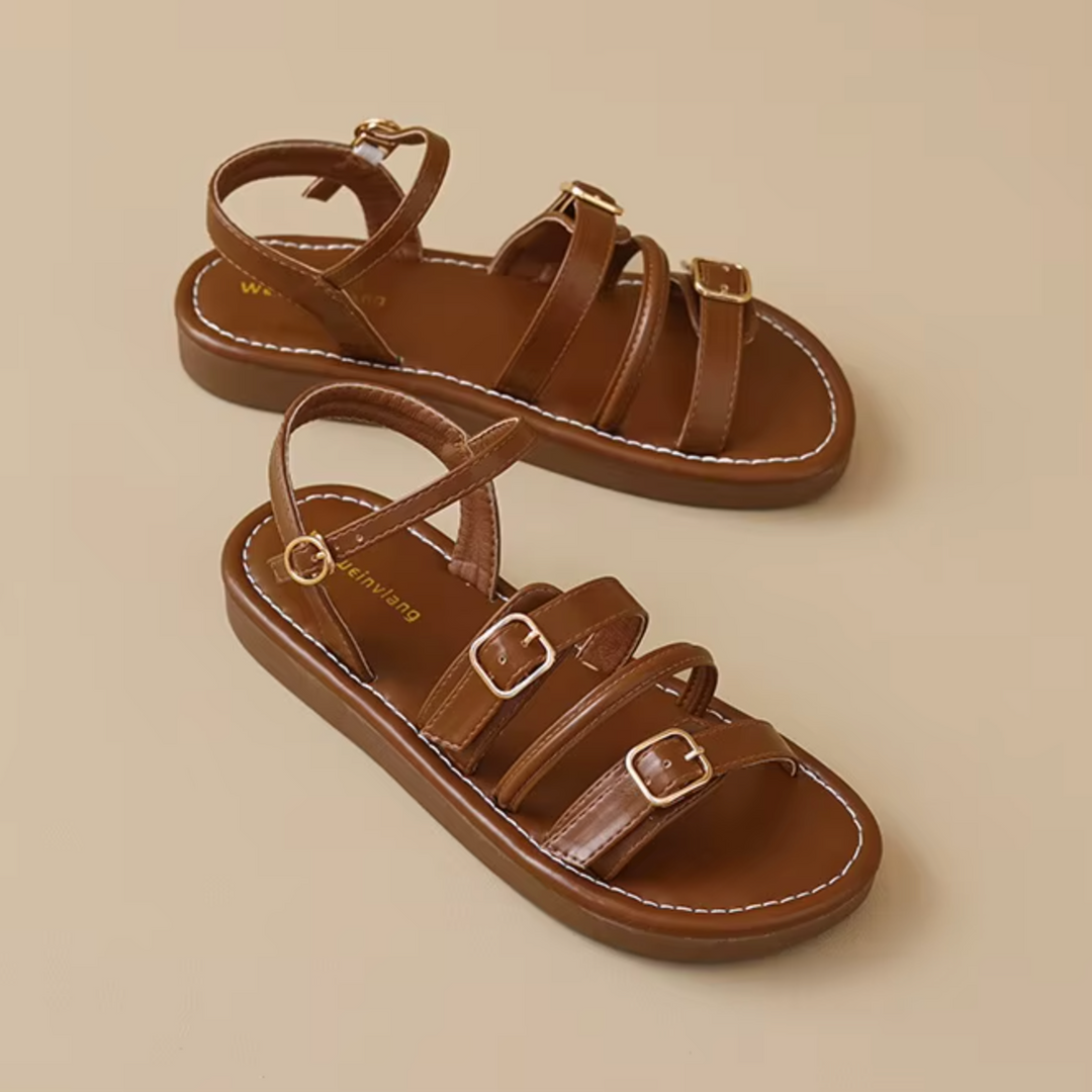 Bera | Women's Summer Multi-Strap Leather Sandals