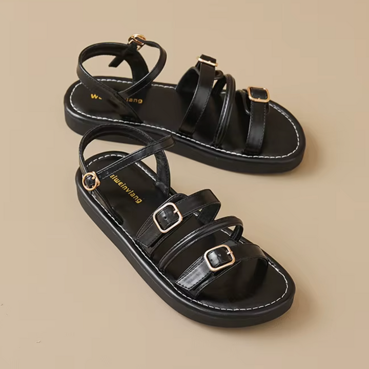 Bera | Women's Summer Multi-Strap Leather Sandals