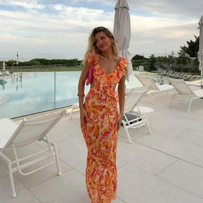 Sienna | Women's Summer Floral Maxi Dress