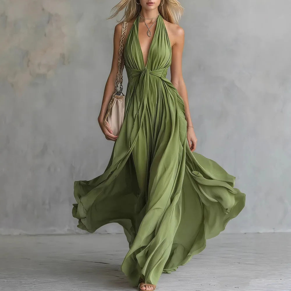 Elin | Women's Summer Flowing Maxi Dress