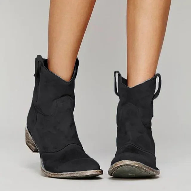 Zaina | Women’s Elegant Fringe Cowboy Boots