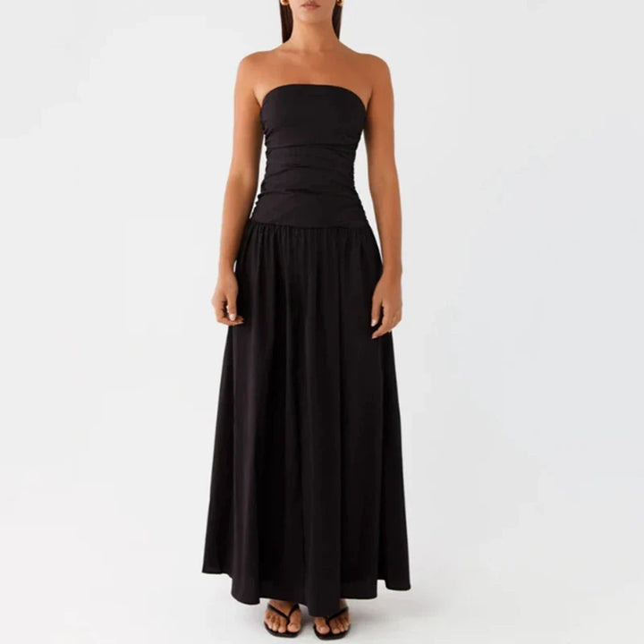 Audrey | Women’s Summer Botanical Print Maxi Dress