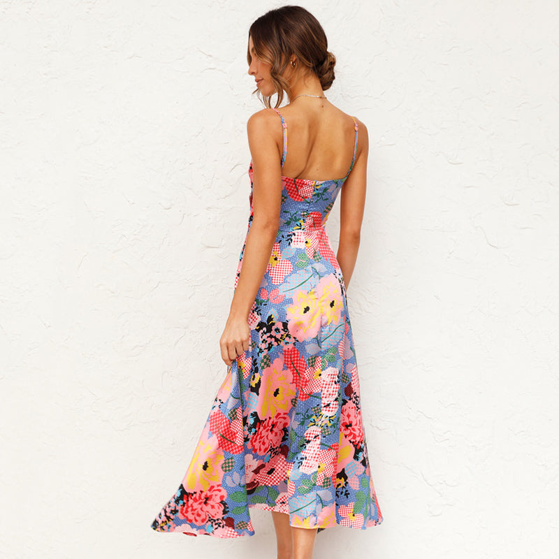 Lauren | Women’s Cut-Out Wedding Guest Maxi Dress