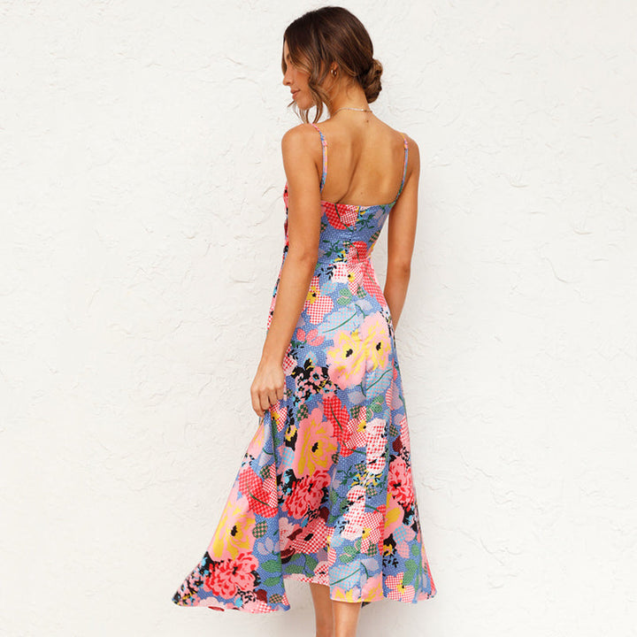 Lauren | Women’s Cut-Out Wedding Guest Maxi Dress