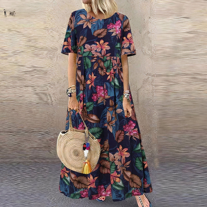 Claire | Women's Floral Summer Maxi Dress
