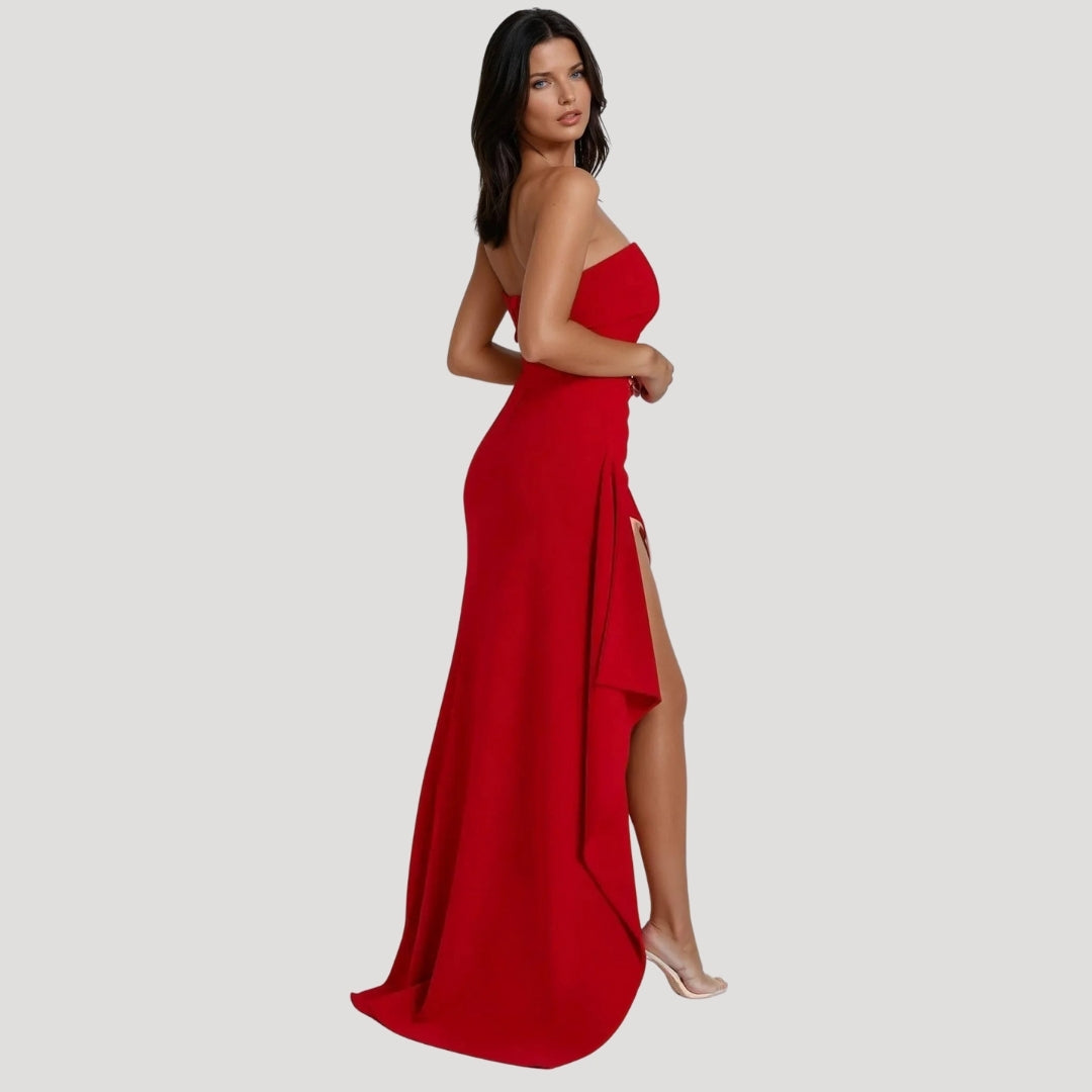 Valentina | Women's Strapless Wedding Guest Dress