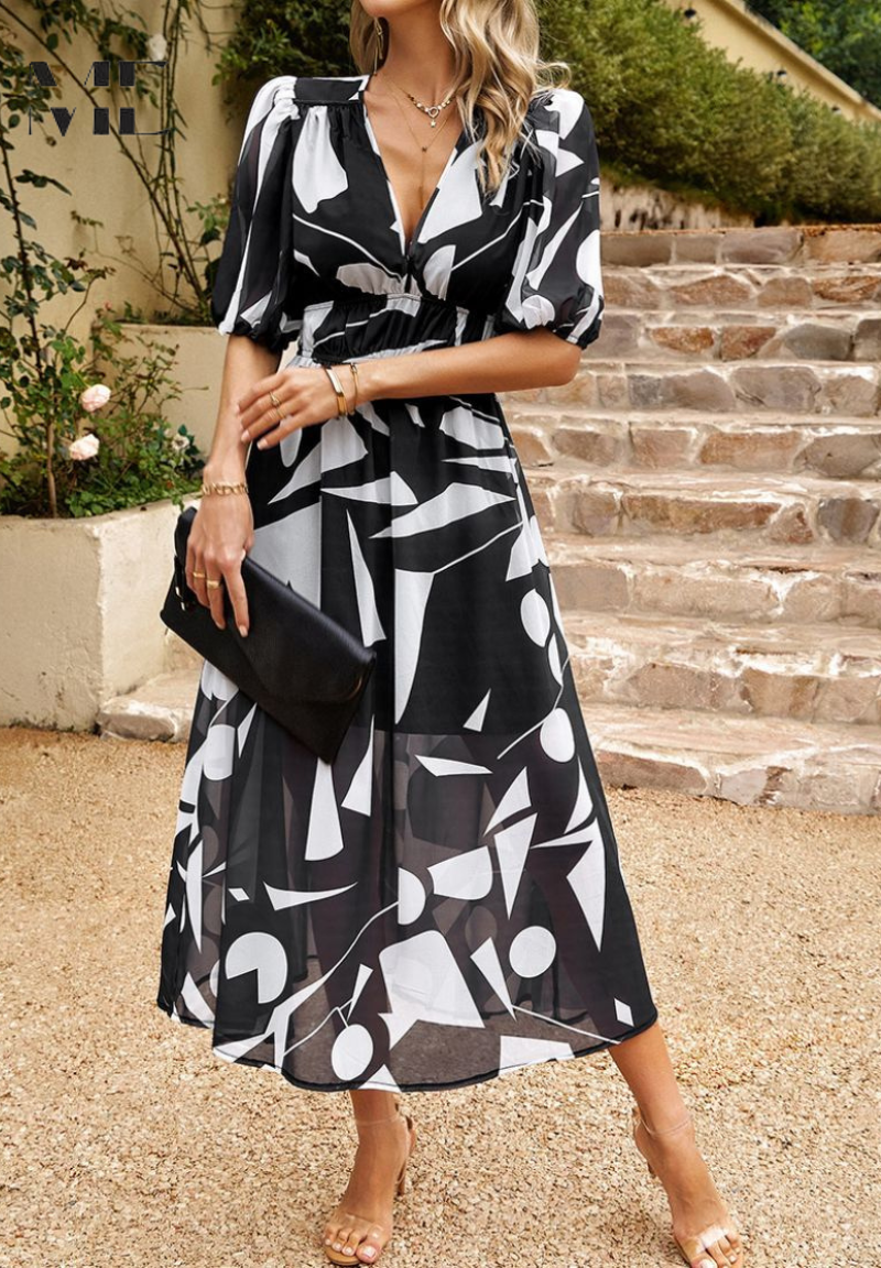Faye | Women’s Floral Summer Midi Dress