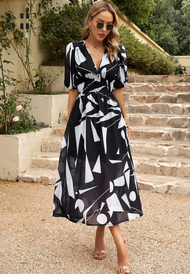 Faye | Women’s Floral Summer Midi Dress