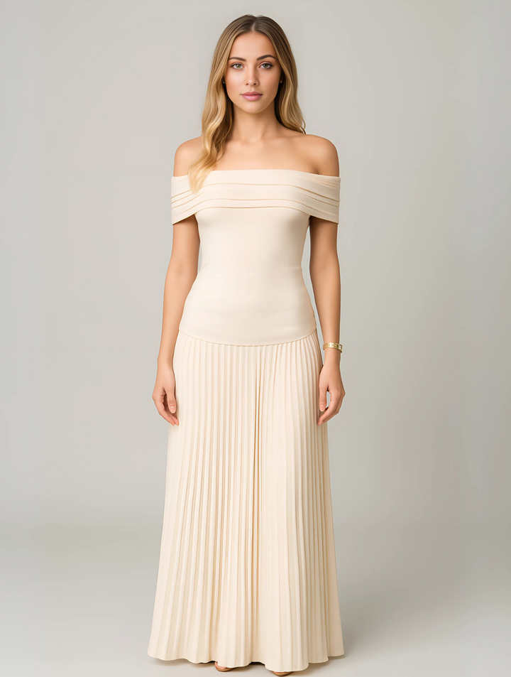 Caitlin | Women’s Off-Shoulder Wedding Guest Dress