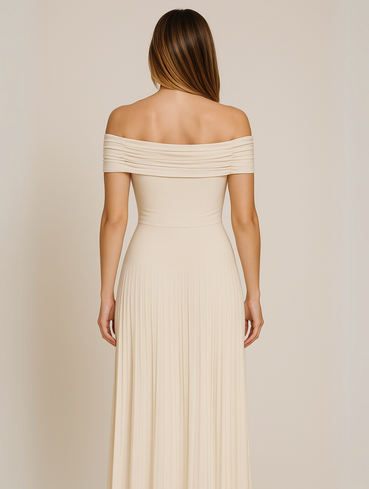 Caitlin | Women’s Off-Shoulder Wedding Guest Dress