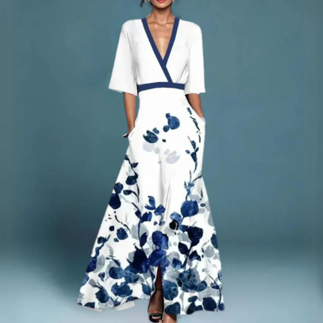 Birdie | Women’s Summer V-Neck Maxi Dress