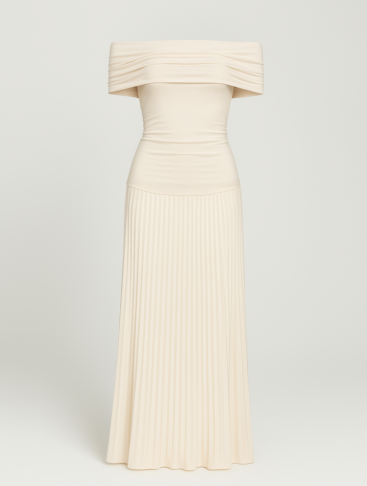 Caitlin | Women’s Off-Shoulder Wedding Guest Dress