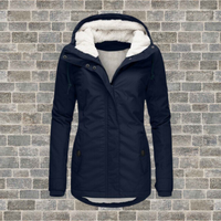 Elizabeth | Women's Casual Hooded Fleece Lined Coat
