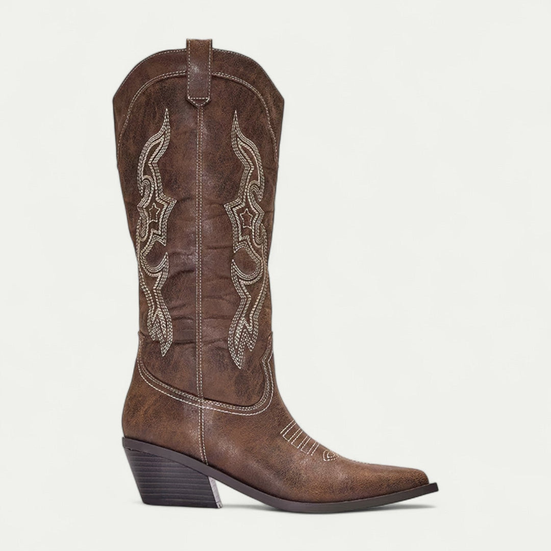 Queenie | Women’s Knee-High Cowboy Boots