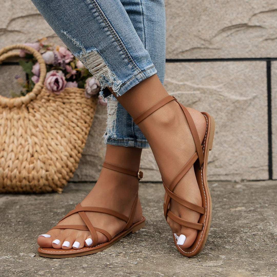 Nalia | Women's Elegant Multi-Strap Sandals