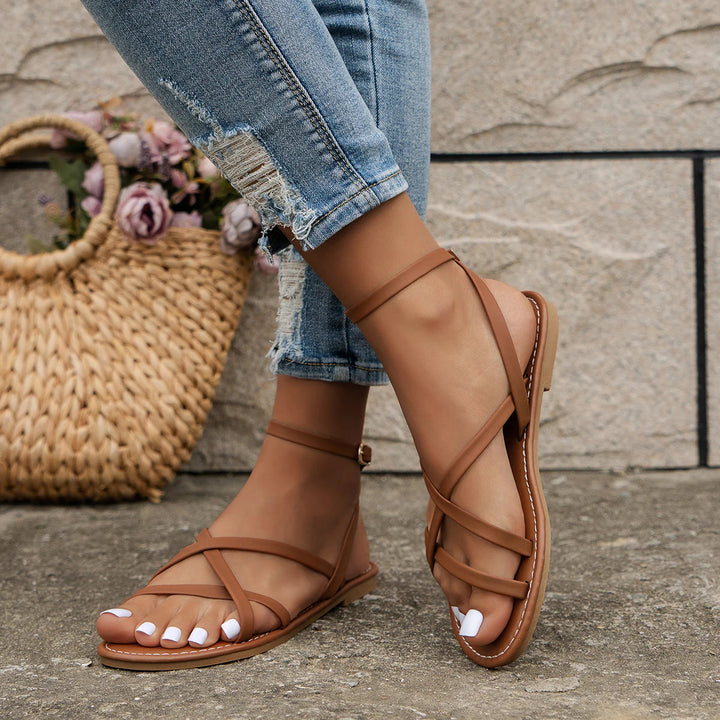 Nalia | Women's Elegant Multi-Strap Sandals