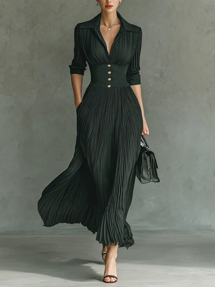 Landry | Women’s Button Detail Maxi Dress