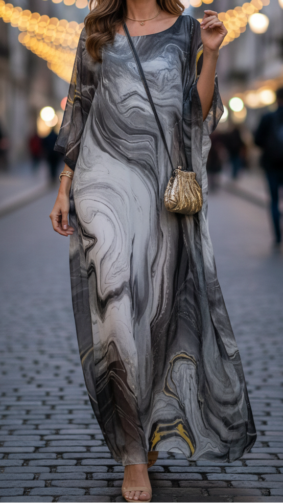 Tunka | Women’s Elegant Loose Wedding Guest Dress