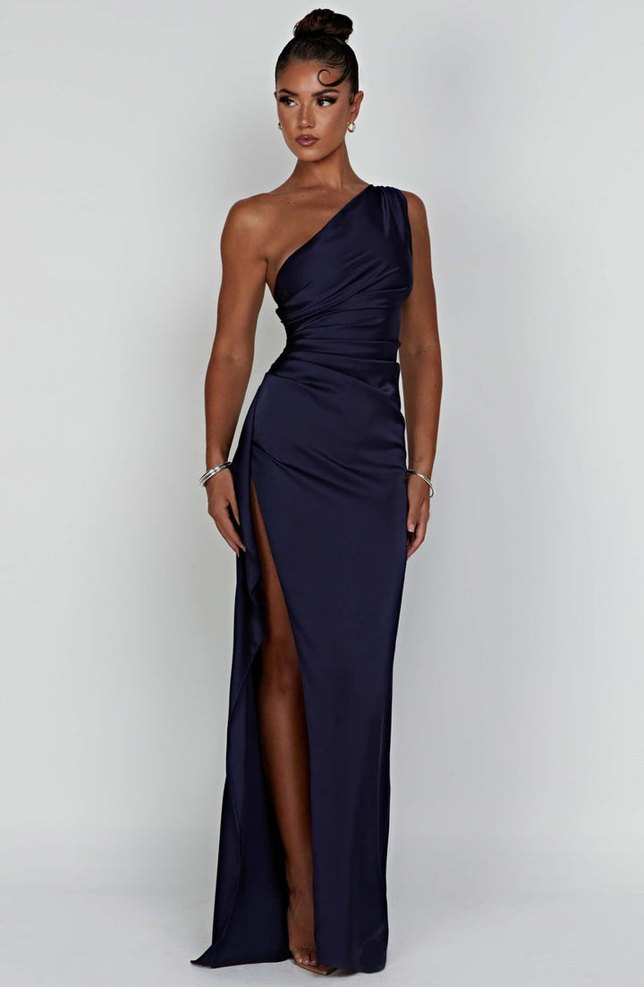 Diana | Women’s Elegant Satin Wedding Guest Dress