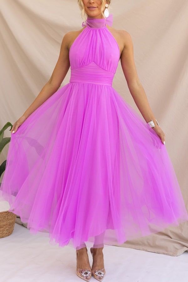 Madison | Women’s Halter Neck Summer Maxi Dress