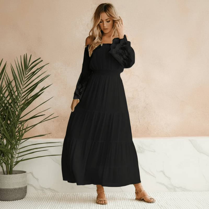 Ava | Women's Elegant Off-Shoulder Summer Dress