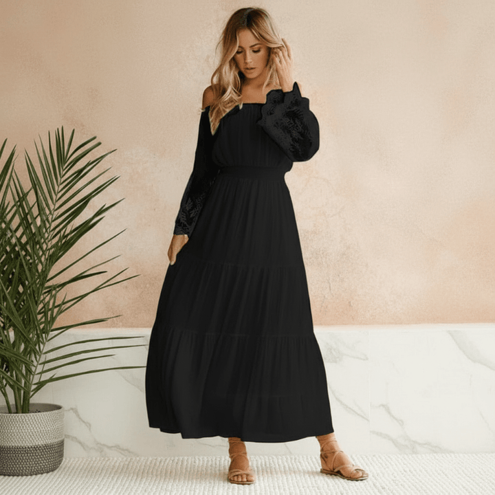 Ava | Women's Elegant Off-Shoulder Summer Dress