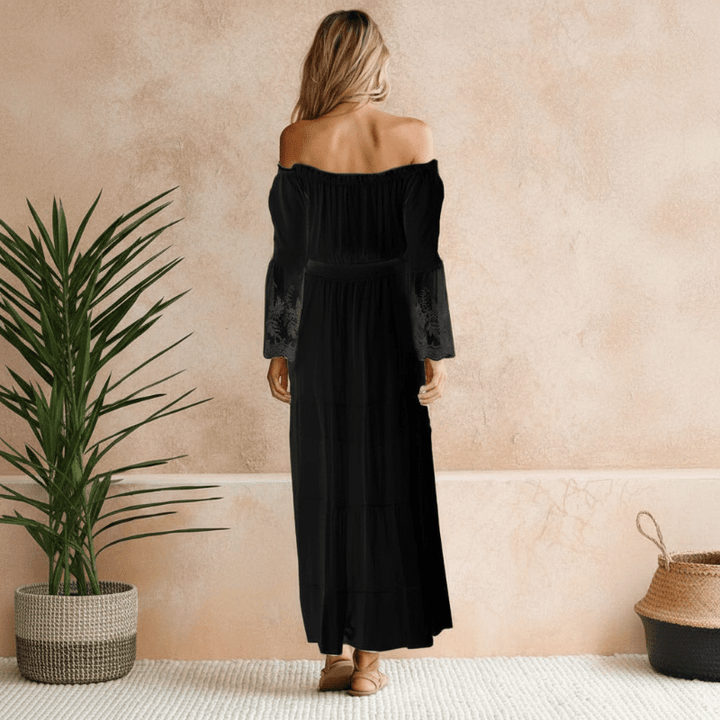 Ava | Women's Elegant Off-Shoulder Summer Dress