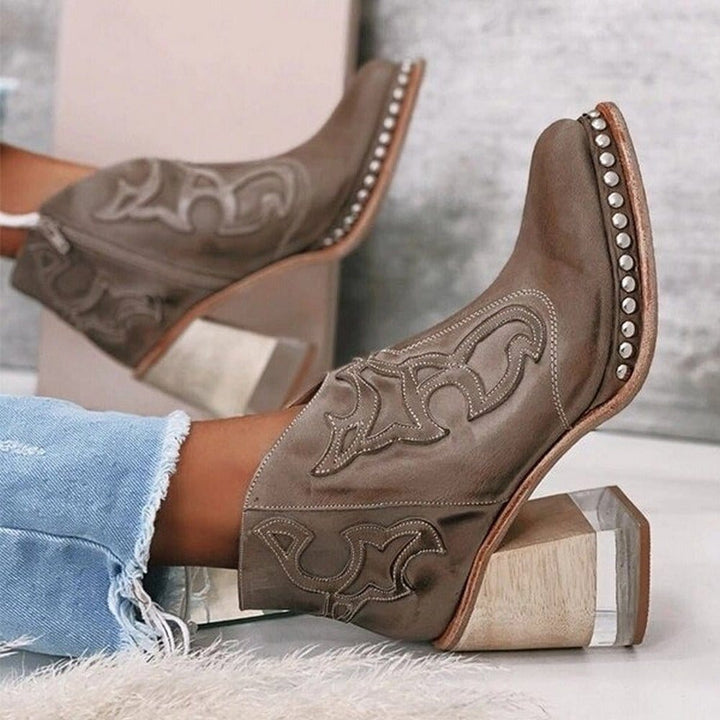Violeta | Women’s Studded Western Cowboy Boots