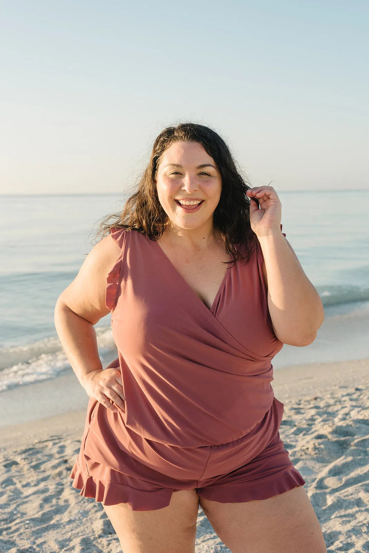 Yvonne | Women's Beach Tummy Coverage Swimsuit
