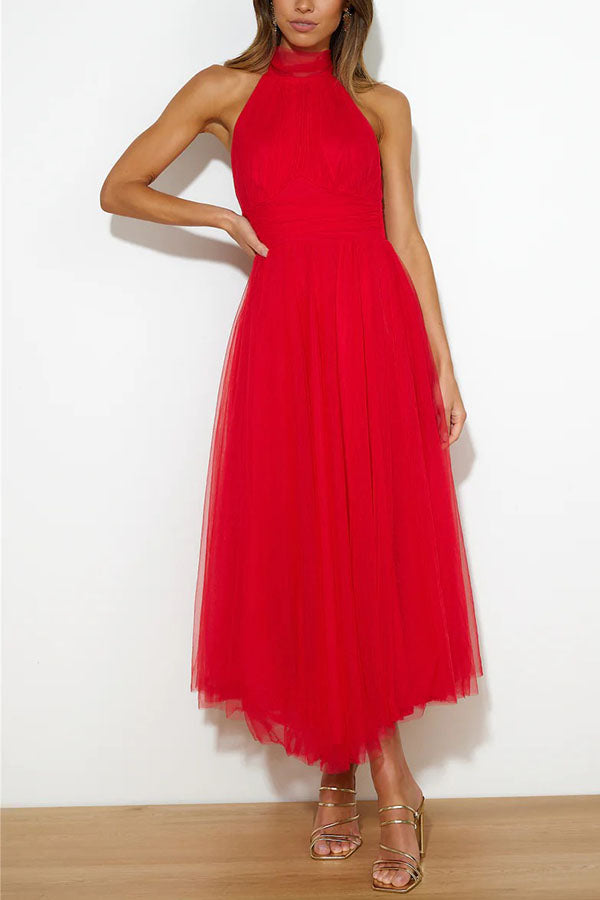 Madison | Women’s Halter Neck Summer Maxi Dress