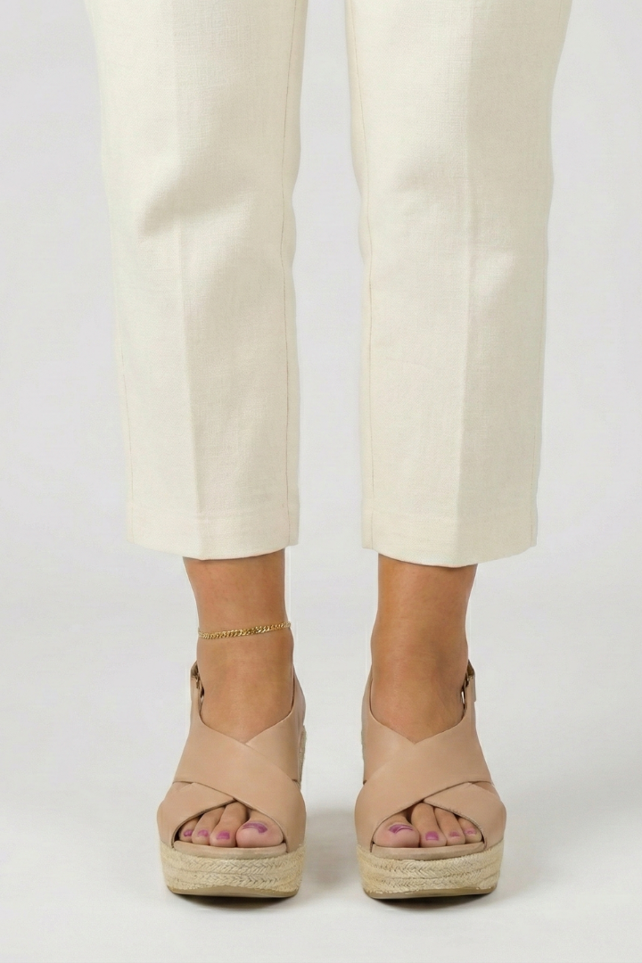 Clementine | Women's Casual Criss-Cross Wedge Sandals