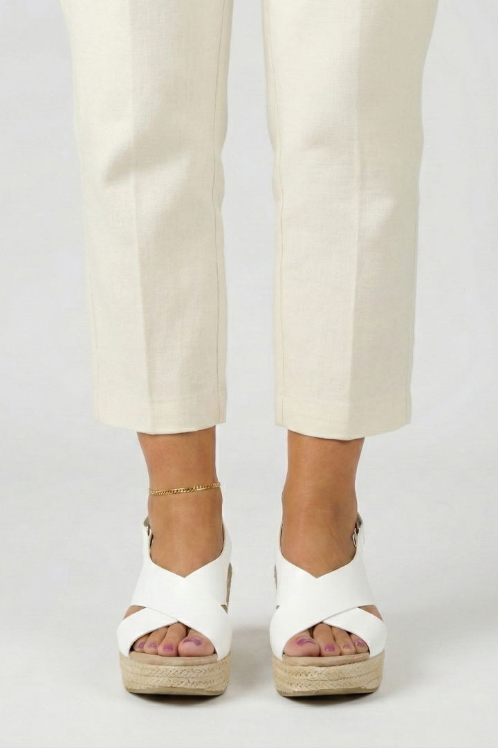 Clementine | Women's Casual Criss-Cross Wedge Sandals