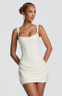 Gabriella | Women's Structured Square-Neck Wedding Guest Dress