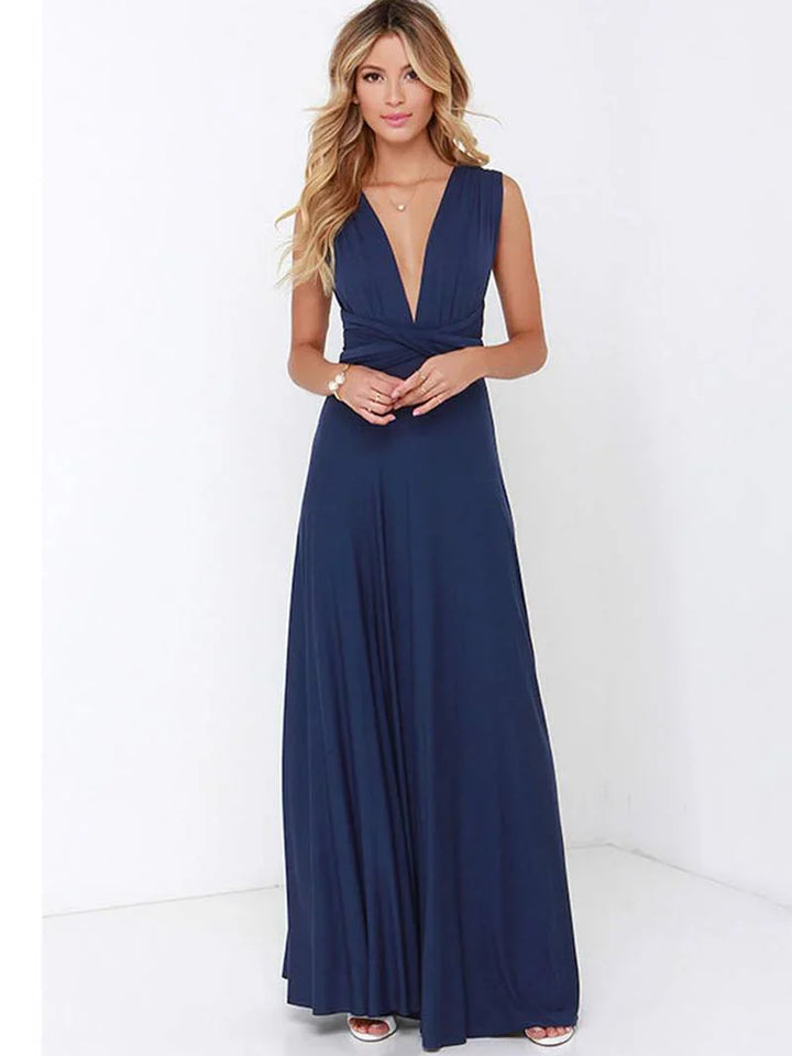 Casey | Women's Convertible Wedding Guest Maxi Dress
