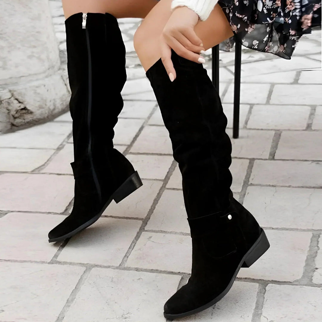 Daphne | Women’s Knee High Cowboy Boots