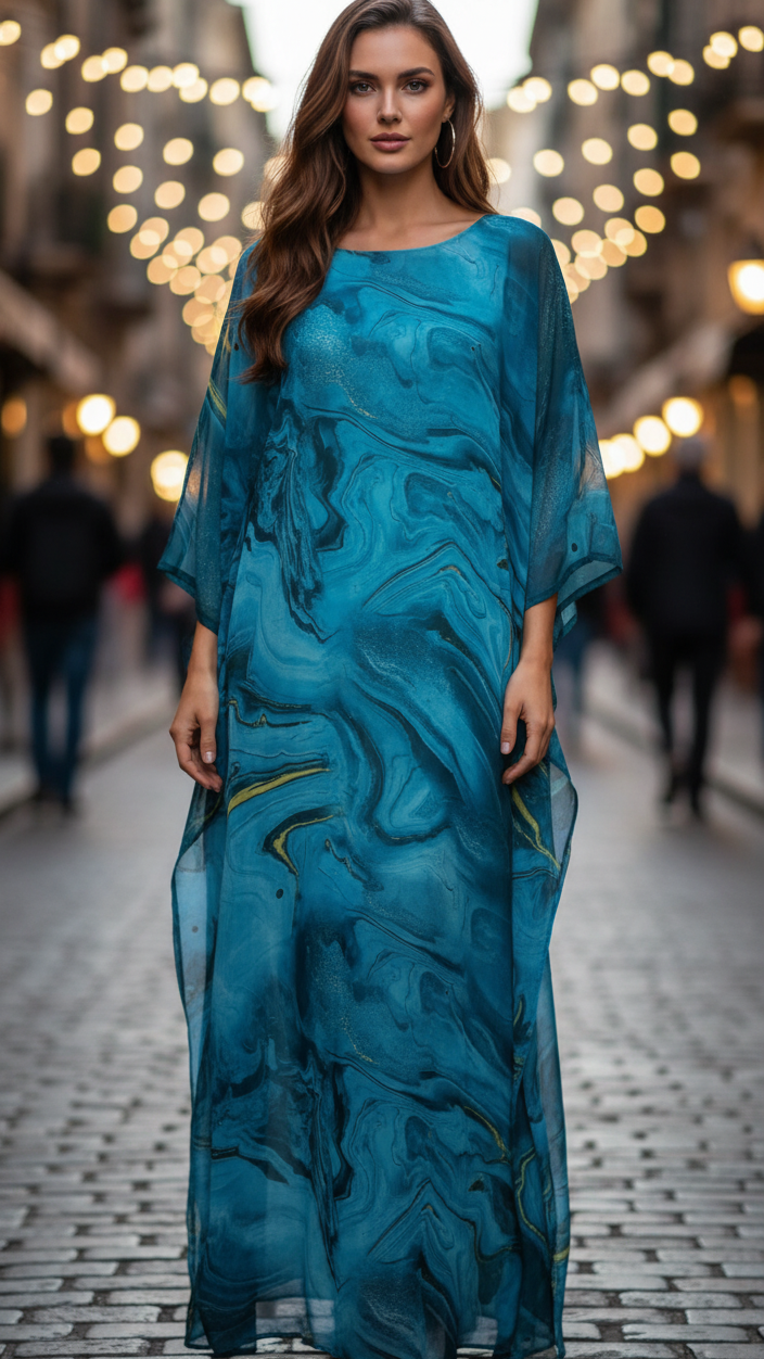 Tunka | Women’s Elegant Loose Wedding Guest Dress