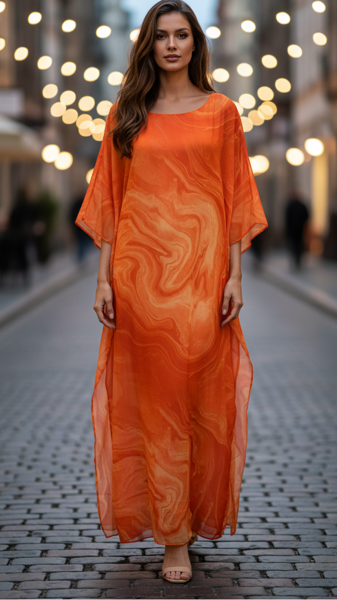 Tunka | Women’s Elegant Loose Wedding Guest Dress