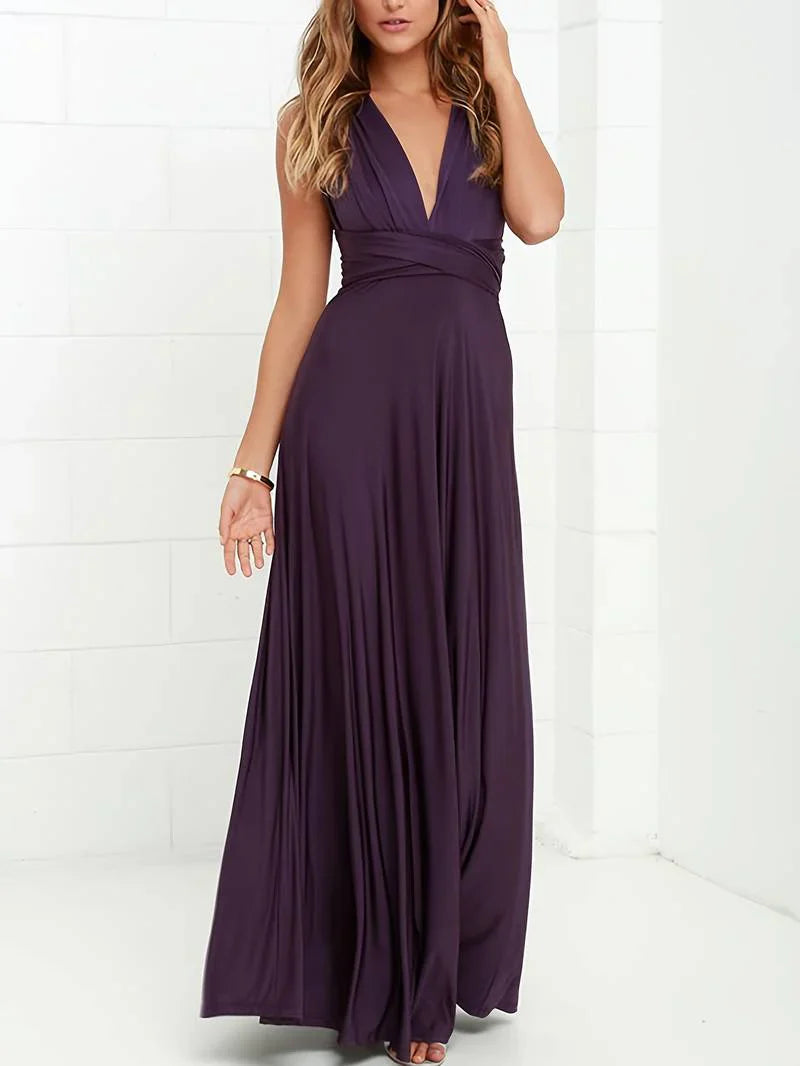 Casey | Women's Convertible Wedding Guest Maxi Dress