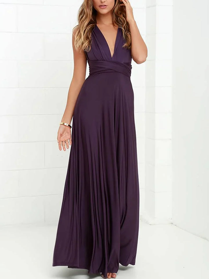 Casey | Women's Convertible Wedding Guest Maxi Dress