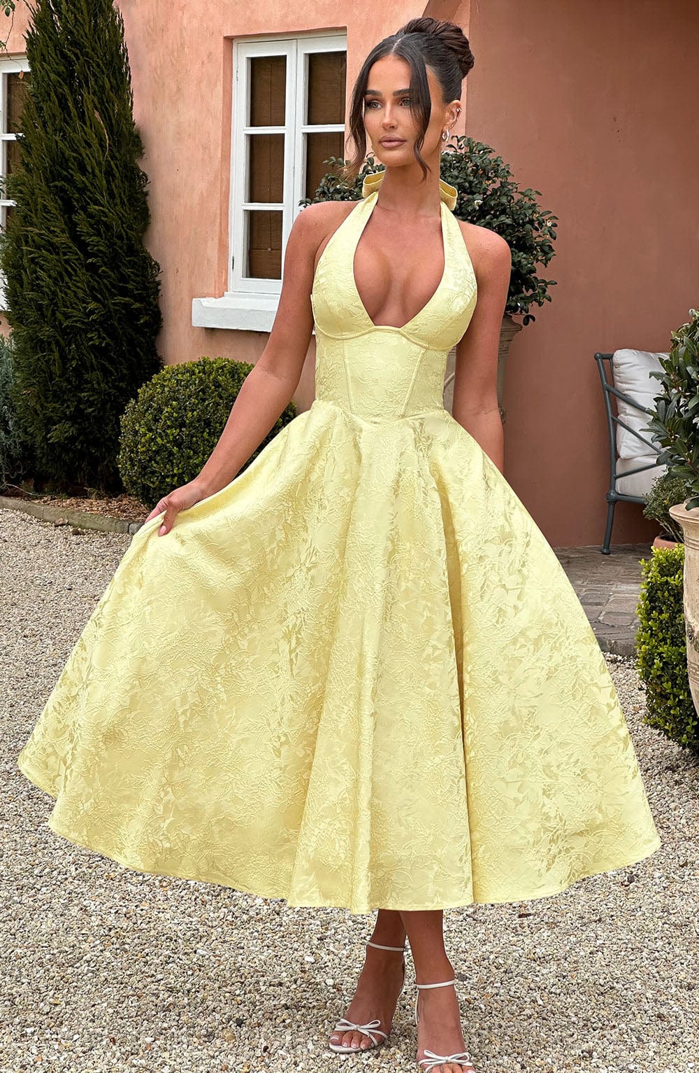 Rolly | Women’s Halterneck Wedding Guest Dress