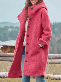 Hannah | Women's Oversized Hooded Long Coat