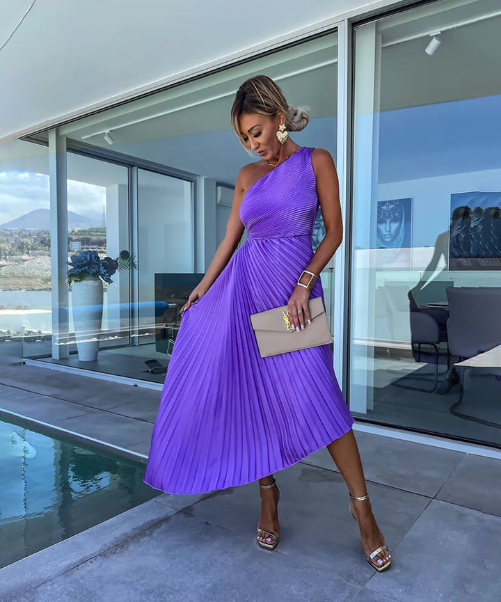 Sienna | Women’s Pleated Wedding Guest Dress