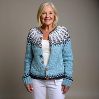 Flora | Women Knitted Buttons Cardigan